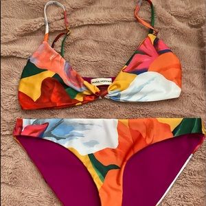 NWOT Mara Hoffman Floral Bikini